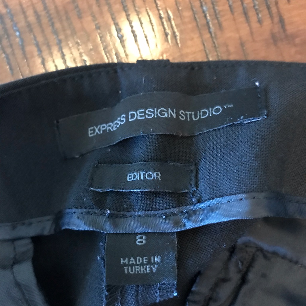 Express Flared Slacks